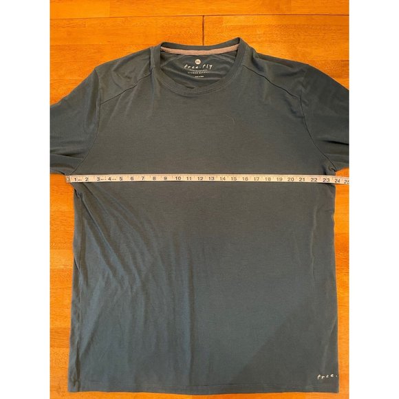 Free Fly Performance Bamboo Blue Blend Training Shirt Mens‎ XXL - Picture 4 of 7